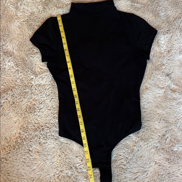 Madewell Mockneck Thong Bodysuit - Picture 4 of 8
